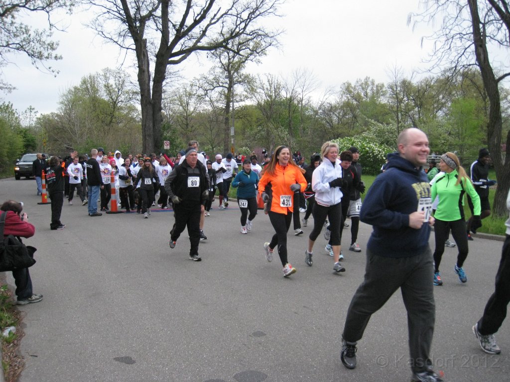 2012 Run With the Cops 155.JPG - The 3rd annual, and my first, Detroit City "Run With the Cops, Not From them!" race. I ran the 10K, and set a PR in the process. Another cold and windy day on Belle Isle!